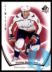 2021-22 SP Authentic Limited Red #80 Nicklas Backstrom - Washington Capitals